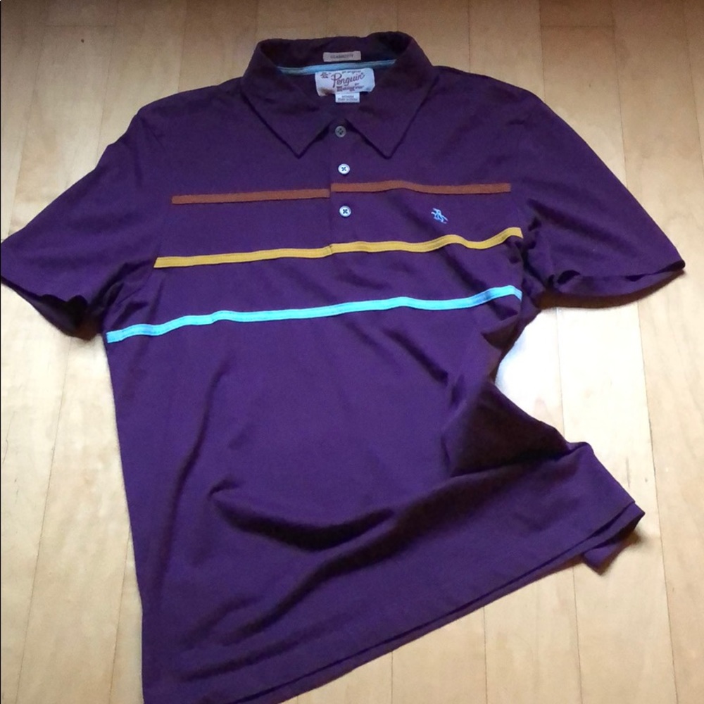 Orignal Penguin “Classic Fit” 3 button Polo size M